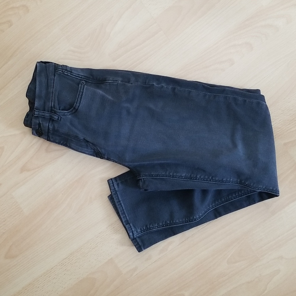 Black American Eagle Curvy Mom Jeans Size 0 Short